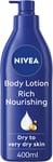 NIVEA Rich Nourishing Body Lotion (400ml) 48h Intensive Moisture For Dry Skin