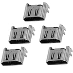 Lot De 5 Ports Hdmi Pour Ps4, Connecteur D'interface De Prise De Port Hdmi Pièce De Rechange Pour Console Playstation 4 Ps4