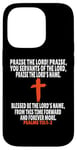 Coque pour iPhone 14 Pro Psaumes 113:1-2 Écritures des versets de la Bible