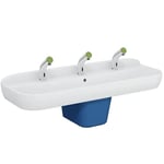 Lavabo pour enfant - VITRA - Sento Kids 1 hauteur - Blanc - Conception ergonomique - Finition hygiénique