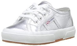 Superga Unisex Kids' 2750 Cotmetu Low-Top Sneakers, Silver (Grey Silver 031), 6 UK (23 EU)