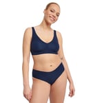 Sloggi Women's Zero Feel 2.0 Bralette Bra, Navy Blue, XXL