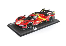 1:18 BBR Ferrari 499P #51 Winner Le Mans 2023 Giovinazzi +Showcase P18239-VET