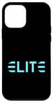 Coque pour iPhone 12 mini Élite bleu clair éclairé