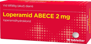 ABECE Loperamid Tablett 2 mg 16 st