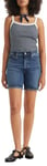 Levi's Ribcage Bermuda Short, Apportez Le Basique, 30W Femme