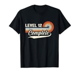 Funny 12th Wedding Anniversary For Couples Level 12 Complete T-Shirt