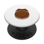 Côté sauvage poitrine puissante orang-outan force beautés PopSockets PopGrip Adhésif