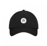 Miura Circle Patch Dad Hat - Svart (Storlek: One Size Fits All)