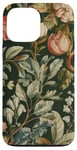 iPhone 13 Pro Max Olive Green Boho Botanical Wildflowers Case