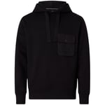 Sweat-shirt Calvin Klein Jeans  Sweat a capuche homme Calvin Klein Ref 60266 Noir