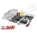 FR- KillerBody Body - 1/10 Touring / Drift - 195mm - Scale - Clear - Nissan B-MA