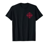 KNIGHT'S TEMPLAR JERUSALEM CROSS KINGDOM OF JERUSALEM T-Shirt