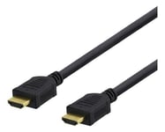 High-Speed HDMI-kabel, 5m, Ethernet, 4K UHD, svart