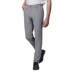 Calvin Klein Mens Genius 4-Way Stretch Trousers - Silver - 40R