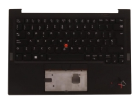 Sunrex - Ersättningstangentbord för bärbar dator - med Trackpoint - bakgrundsbelyst - spansk - med övre skydd - för ThinkPad X1 Carbon Gen 10 21CB, 21CC