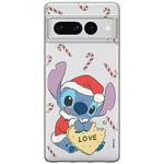 ERT GROUP Coque de téléphone Portable pour Google Pixel 7 Pro Original et sous Licence Officielle Disney Motif Stitch 010 Parfaitement adapté à la Forme du téléphone Portable, partiel imprimé