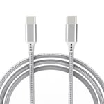 Braided Type C to Type C Fast charging Cable Compatible For iPhone 15, 15Pro