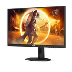 AOC Gaming Q27G4X - Moniteur QHD 27 pouces, 180 Hz, 1 ms, FreeSync. Prem., G-Sync comp., HDR400 (2560x1420, HDMI 2.0, DisplayPort 1.4), noir