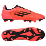 adidas F50 Club FxG Vivid Horizon - Turbo/Aurora Black/Sølv, størrelse 44