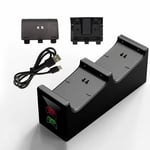 USB Charger Station Dock + Rechargeable Battery For XBox One Series X Controller