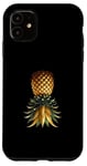 Coque pour iPhone 11 Ananas doré retourné