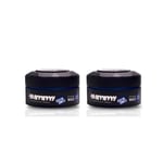 2x GUMMY Hair Styling Wax Hard Finish/Extra Stark 150ml