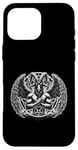 Coque pour iPhone 16 Pro Max Gothique Occulte Baphomet Goth Dark Magic Punk Rock Death Metal