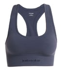 Icebreaker Women's Merino Seamless Active Bra Graphite, XL