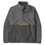 Patagonia M's Retro Pile 1/2 Snap P/O, Forge Grey - S