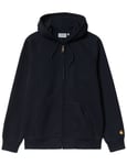 Carhartt WIP Chase Hooded Jacket - Dark Navy Colour: Dark Navy, Size: Large