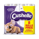 Cushelle Toilet Roll 2 Ply White (Pack 32 For The Price Of Pack 24) 1102090