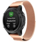 Garmin Epix Pro (Gen 2) 51mm      Milanese Loop Strap   RoseGold