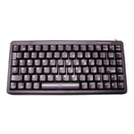 Clavier CHERRY Compact-Keyboard G84-4100 - PS/2, USB - Allemand - Noir