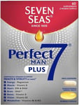 Seven Seas Perfect7 Man Plus Multivitamin, With 1000 mg Fish Oil,30 Tablets