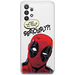 ERT GROUP Coque de téléphone Portable pour Samsung A32 5G Original et sous Licence Officielle Marvel Motif Deadpool 010 Parfaitement adapté à la Forme du téléphone Portable, partiel imprimé