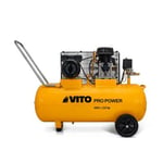 Compresseur à courroie 100 Litres 2.5 CV 1.9 kW 230V AC Pression 10 Bar VITO