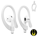 Ahastyle Apple AirPods Magnetiska Ear Hooks, vit