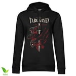 Hybris House Targaryen Girls Hoodie (S,Black)