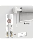 MotionBlinds Upgrade Kit for Roller Blinds with Bluetooth 2-pack + remote