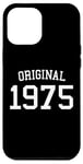 Coque pour iPhone 12 Pro Max Original 1975, 50 ans pour homme et femme, 50e anniversaire