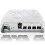 MikroTik FiberBox Plus - switch - 4 porter - Styrt