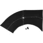 Vhbw - Filtre à charbon actif remplacement pour ikea 50278870006, 50290649008, 484000008582, 50274567002 pour hotte aspirante - 28 x 13,3/9,5 x 2,6 cm