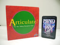 Board game bundle - Mind Trap and Articulate - ready for some challenge FREE P&P