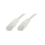 Micro Connect Cat5e U/UTP nätverkskabel (UTP) vit 2m - RJ-45 hane/hane