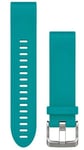Garmin Watch Bands QuickFit 20 Turquoise Silicone
