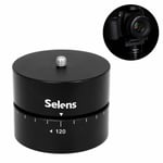 360 Degree Rotation Mount 120mins Time lapse Panorama Pan Head for Camera Gopro