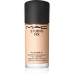 MAC Cosmetics Studio Fix Fluid SPF 15 24HR Matte Foundation + Oil Control Mini mattifying foundation SPF 15 shade NC10 15 ml