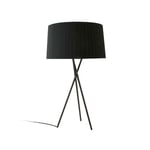 Santa &amp; Cole - Trípode G6 Bordlampe Black/Black Ribbon