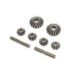 Team Losi Racing Diff Gear & Cross Pin Set Metal 22X-4 TLR232129 Parts